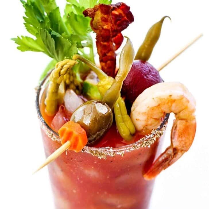 An image of a Bloody Mary in a glass.