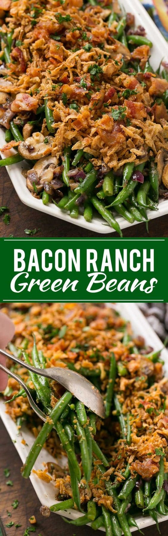 Bacon Ranch Green Beans Recipe | Bacon Ranch Green Beans | Bacon Green Beans | Best Green Beans | Best Bacon Green Beans | Easy Bacon Green Beans