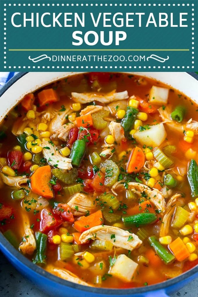 Chicken Vegetable Soup Recipe | Chicken Soup | Healthy Soup | Vegetable Soup #chicken #soup #vegetables #healthy #cleaneating #dinner #dinneratthezoo