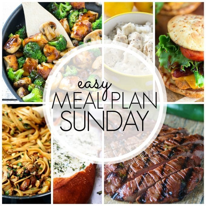 Straightforward Meal Plan Sunday Week 50