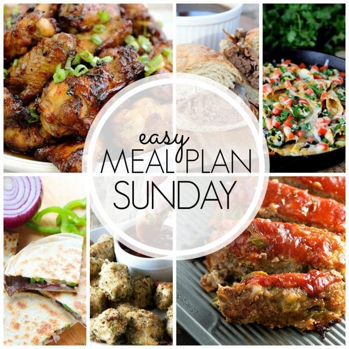 Straightforward Meal Plan Sunday Week 52