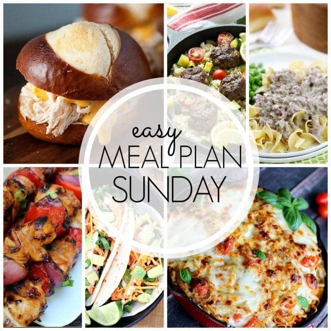 Straightforward Meal Plan Sunday - Week 53
