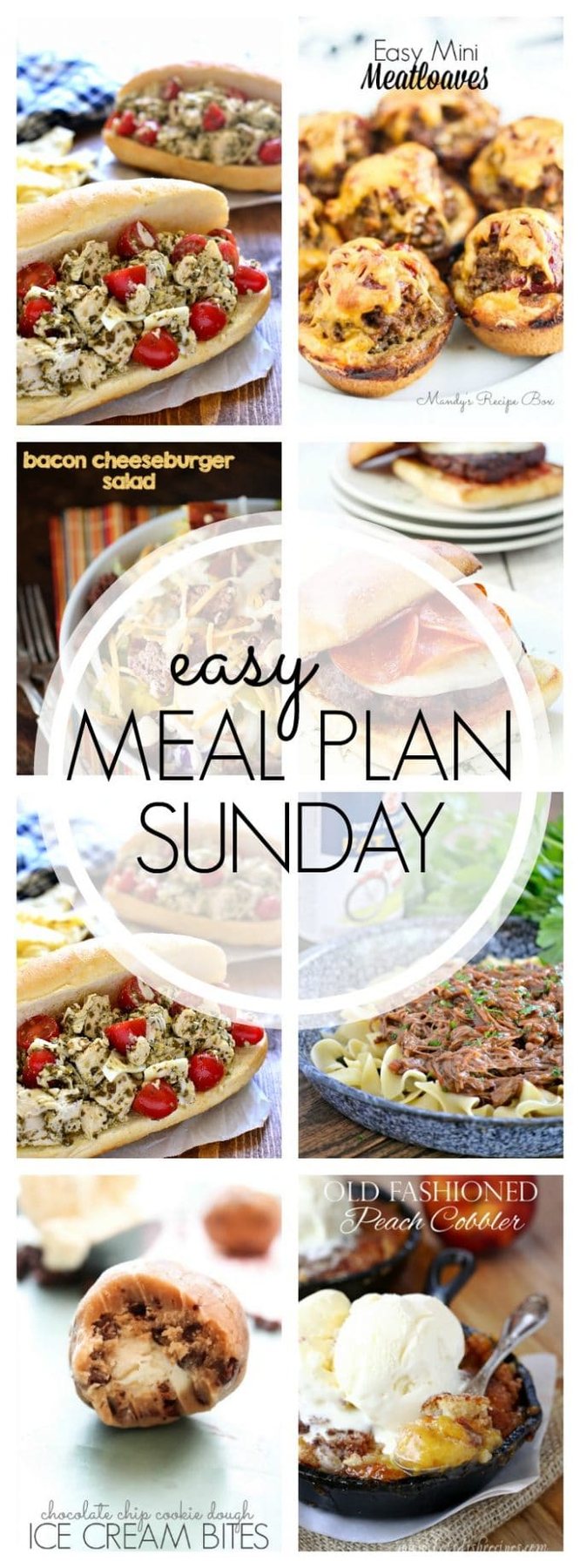 Easy Meal Plan Sunday - Week 57