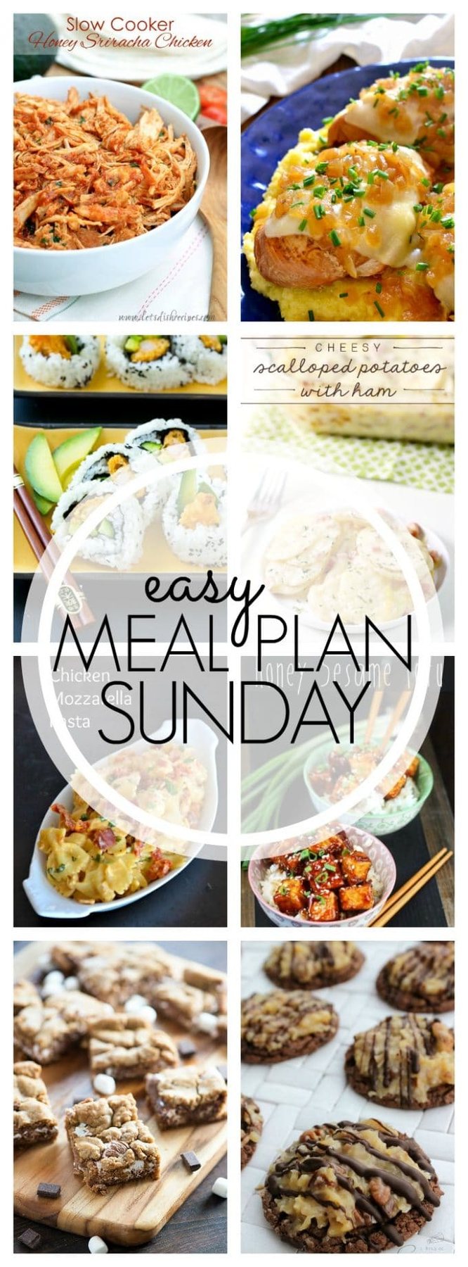 Easy Meal Plan Sunday - Week 63