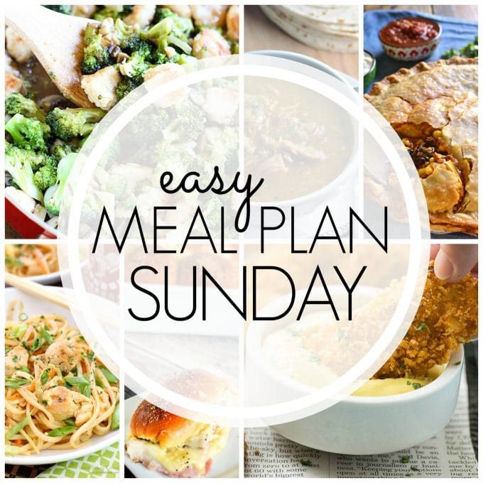 Straightforward Meal Plan Sunday - Week 71