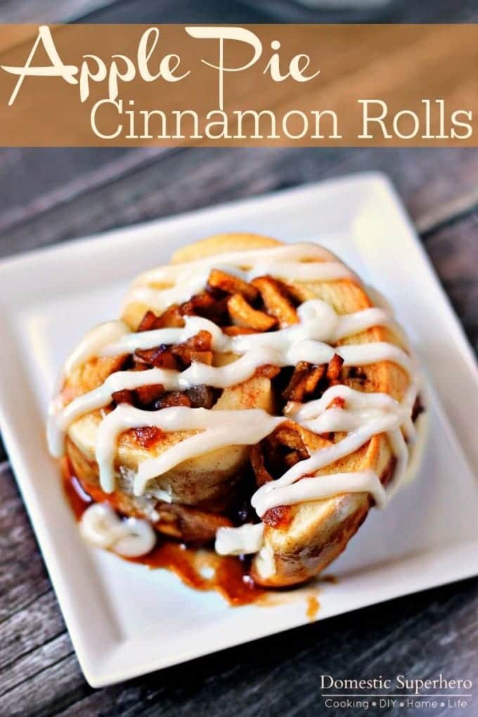 Apple Pie Cinnamon Rolls