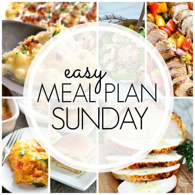 Straightforward Meal Plan Sunday - Week 74