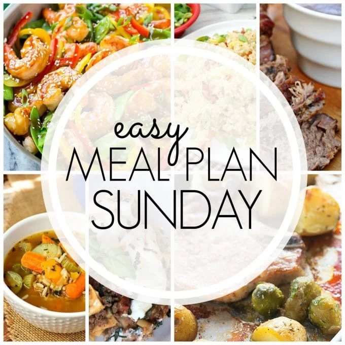 Straightforward Meal Plan Sunday - Week 76