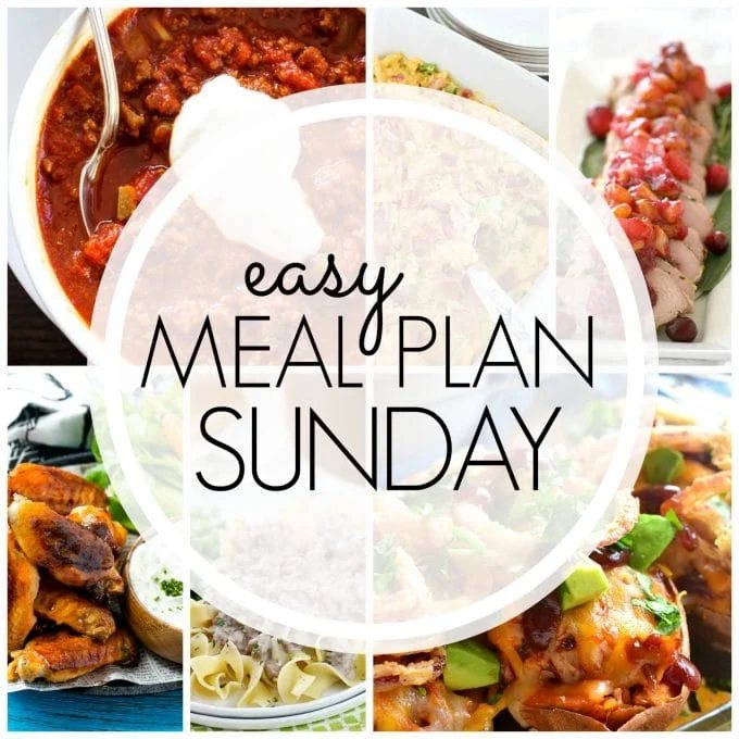Straightforward Meal Plan Sunday - Week 78