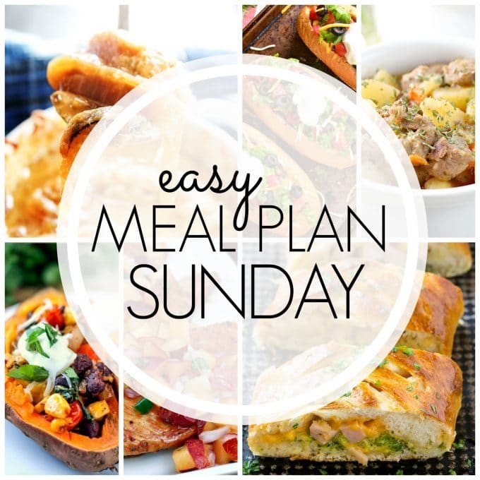 Straightforward Meal Plan Sunday - Week 79
