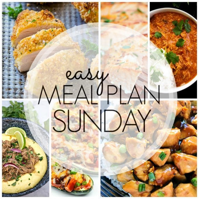 Straightforward Meal Plan Sunday - Week 80