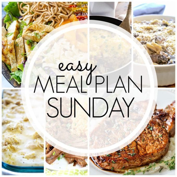 Straightforward Meal Plan Sunday - Week 84