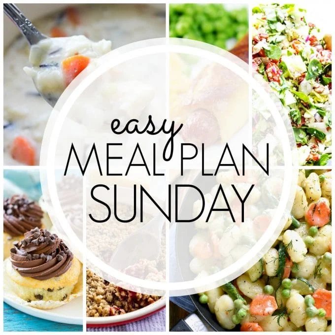 Straightforward Meal Plan Sunday Week 93