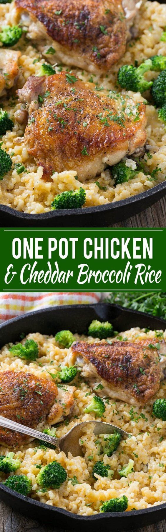 Chicken Broccoli and Rice Casserole Recipe | One Pot Chicken and Rice #chicken #rice #broccoli #casserole #dinner #dinneratthezoo #glutenfree