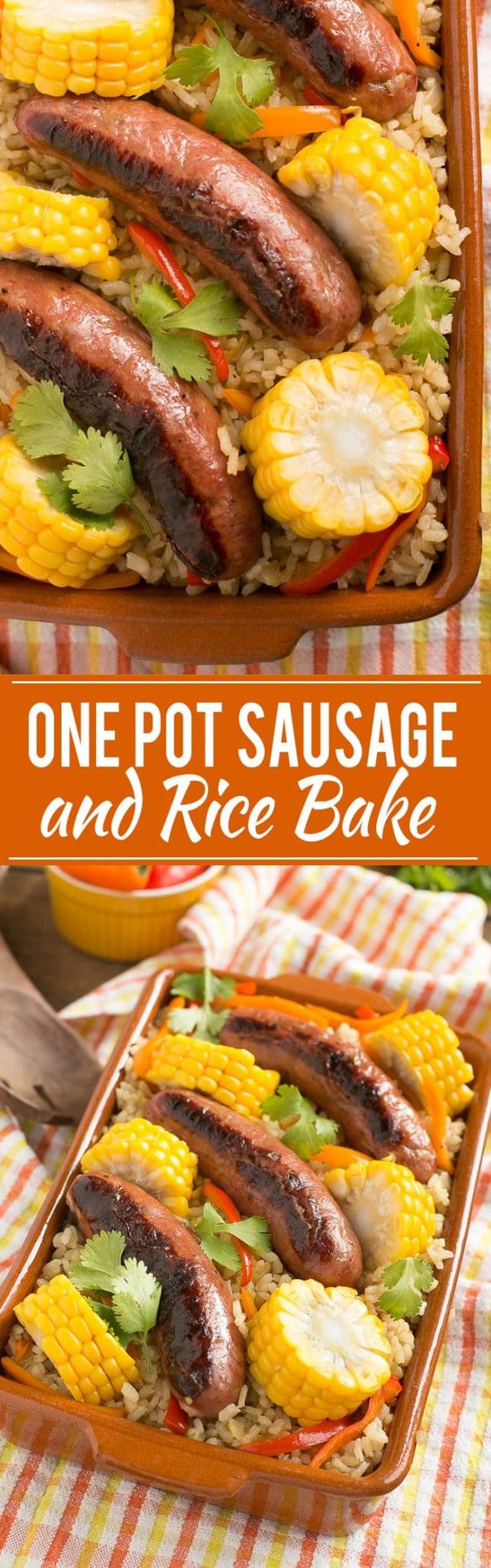 One Pot Sausage and Rice Casserole Recipe | One Pot Casserole | Sausage and Rice Casserole | Easy Sausage and Rice Casserole | Best One Pot Rice Casserole | One Pot Sausage and Rice Bake Recipe