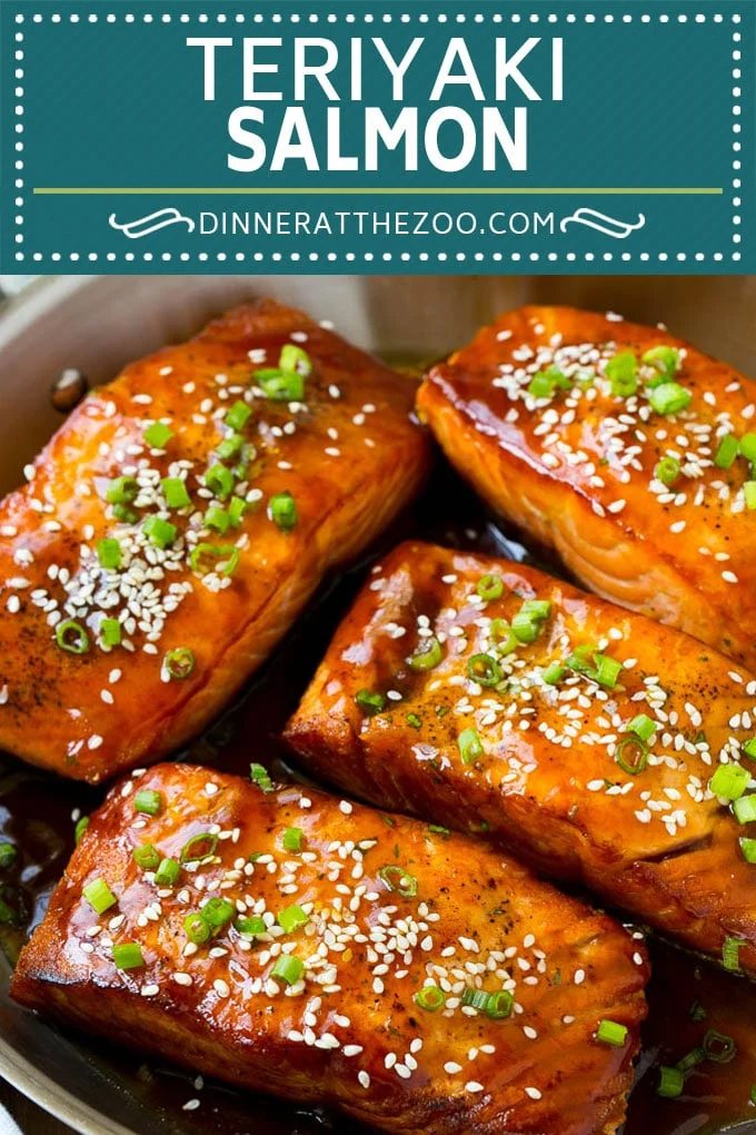 Salmon Teriyaki Recipe | Easy Salmon Recipe | Asian Salmon #salmon #fish #dinner #healthy #dinneratthezoo