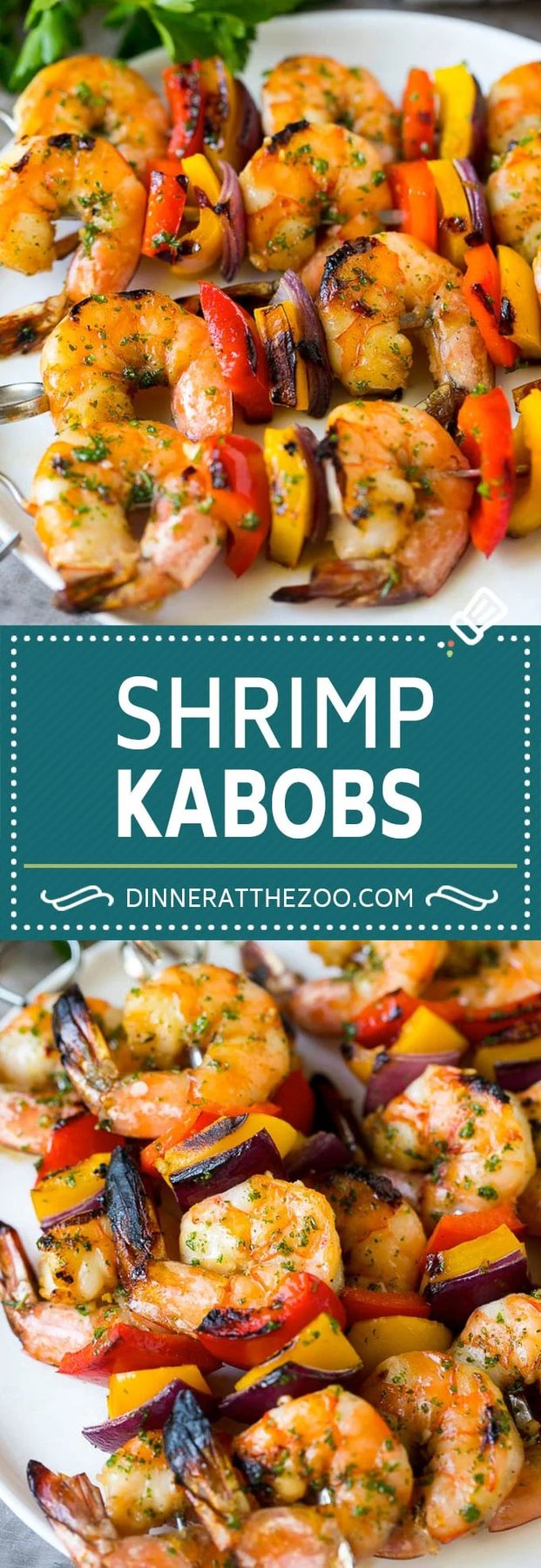 Shrimp Kabobs Recipe | Shrimp Skewers | Grilled Shrimp #shrimp #grilling #kabobs #dinner #dinneratthezoo #peppers
