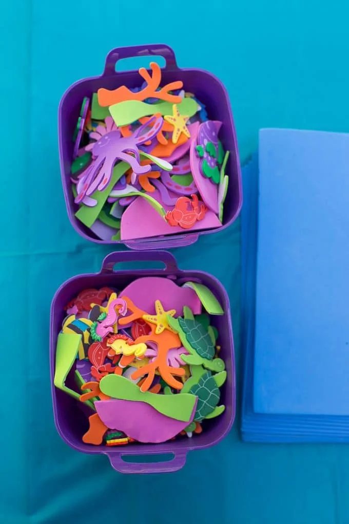 Sea creature craft - Under the Sea birthday party