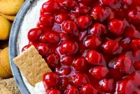 Sweet Cherry Cheesecake Delight
