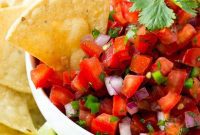 Vibrant Homemade Pico de Gallo