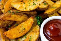 Crispy Golden Oven Wedges