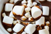 Slow Cooked Dreamy Hot Chocolate