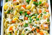 Cozy Chicken Noodle Bake