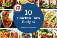 10 Mouthwatering Chicken Taco Ideas