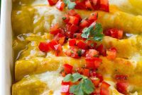 Hatch Chile Chicken Enchilada Delight