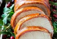 Bacon Wrapped Pork Loin Perfection