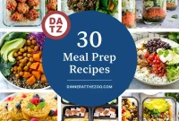 30 Effortless Meal Prep Recipes