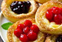 Luscious Fruit Cream Cheese Danish