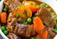 Hearty Slow Cooker Beef Stew