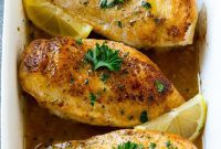 Zesty Oven-Baked Lemon Chicken