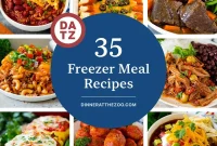Master Your Meal Prep: 35 Effortless Freezer Dinners