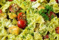 Vibrant Pesto Chicken Pasta