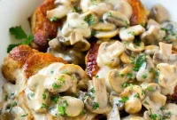 Creamy Mushroom Pork Chops