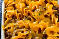 Hearty Beef & Noodle Bake