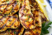 Honey Garlic Grilled Chicken Tenders