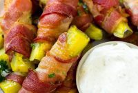 Crispy Tangy Bacon Rolls