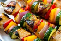 Juicy Grilled Chicken Skewers
