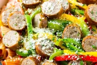 Hearty Italian Sausage and Bell Pepper Pasta
