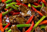 Wok-Fired Pepper Steak