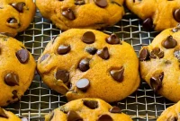 Cozy Pumpkin Chocolate Chip Cookies