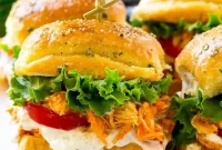 Irresistible Buffalo Chicken Sliders