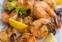 Sriracha Glazed Grilled Shrimp