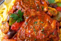 Flavorful Slow Cooker Chicken Cacciatore