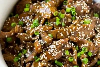 Sweet and Savory Slow Cooker Korean Beef