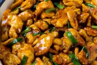 Sweet and Savory Mongolian Chicken