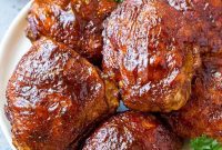 Juicy Smoked Chicken Thighs